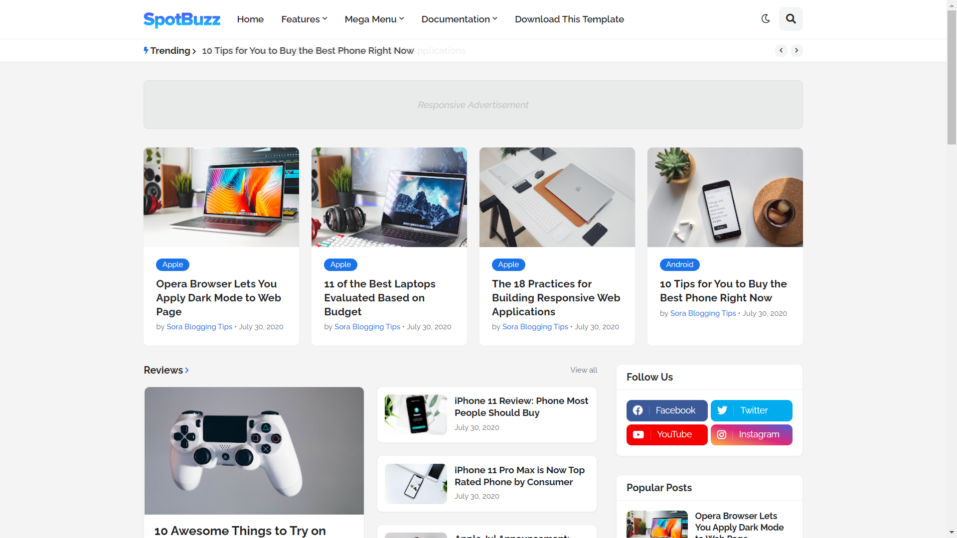 I will create a responsive and SEO friendly blogspot blogger website