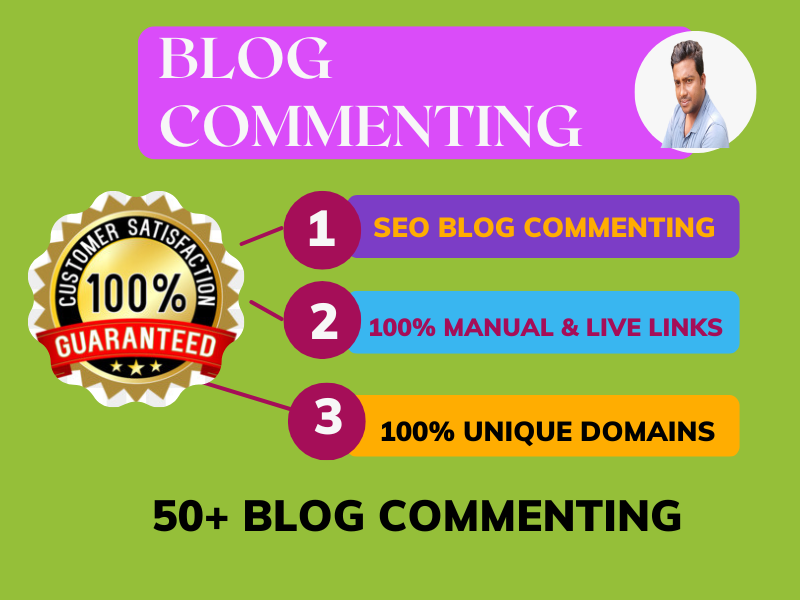 I will do quick indexing 150+ blog commenting backlinks