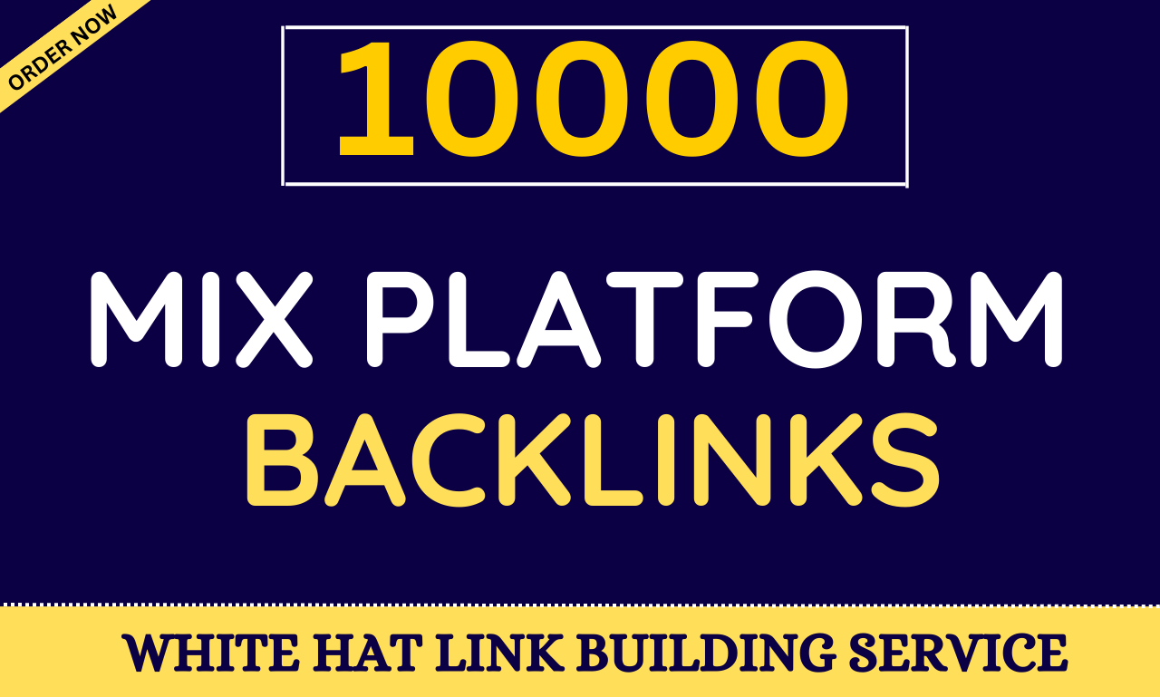 10000 SEO Backlinks Article-Profile-Forum-Blog-Ping-Social and Trackback Mix Backlinks 