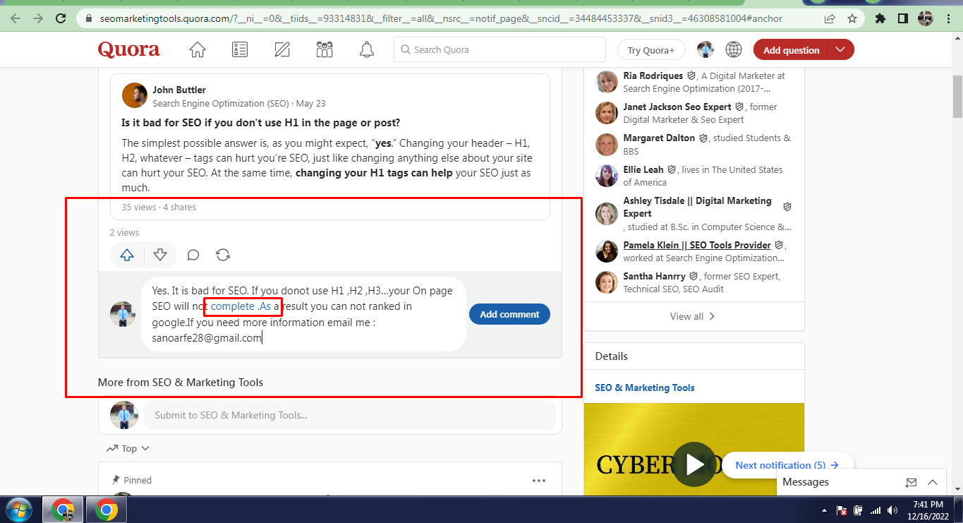 I will do 30 niche relevant High DA PA blog comment Backlinks for google rank