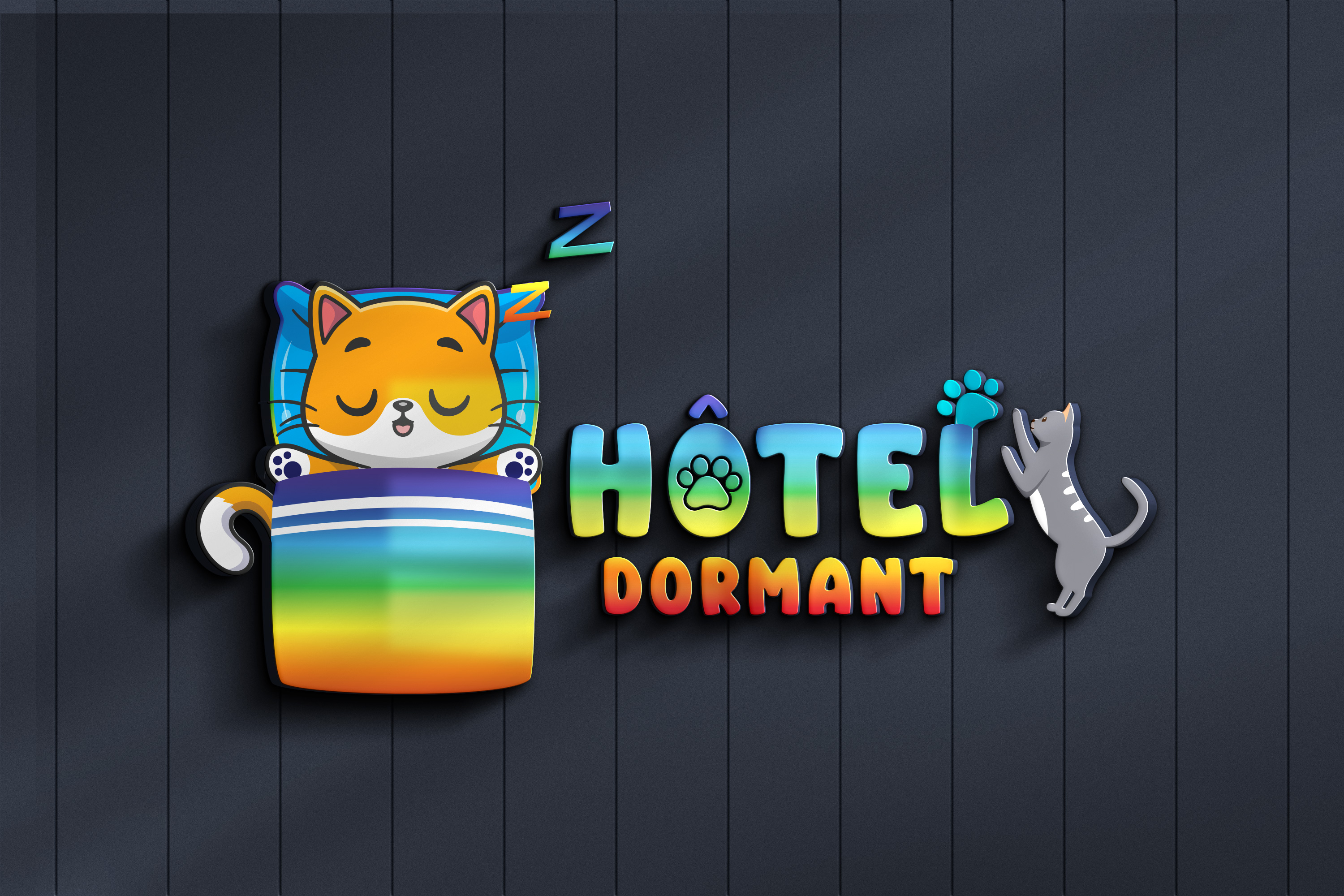 I will Make logo or 3D logo with free unlimited revisions