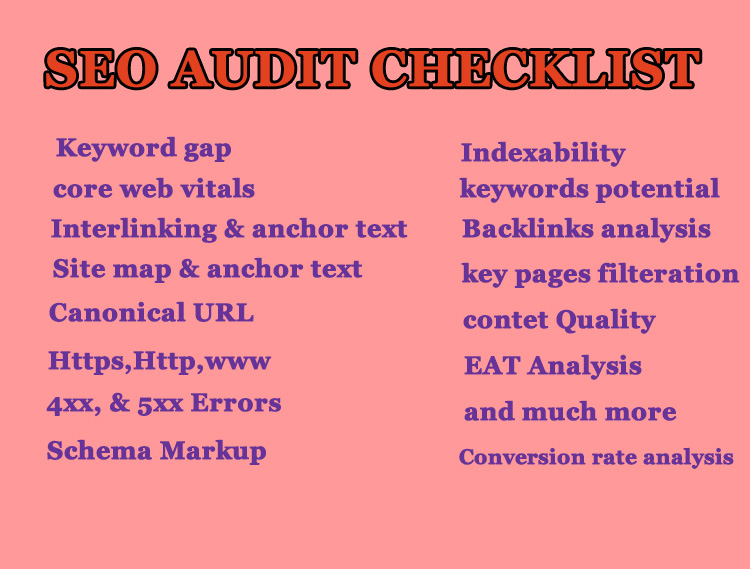  I will do full website audit and monthly SEO service