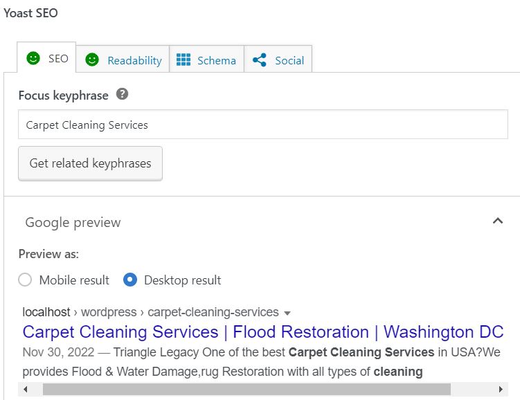 I will complete on page SEO and technical optimization for wordpress