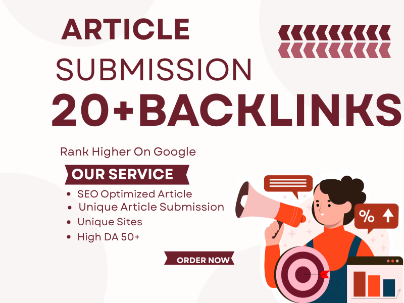 20 Backlinks and DA 50+ to Boost Your Ranking to Google First Page