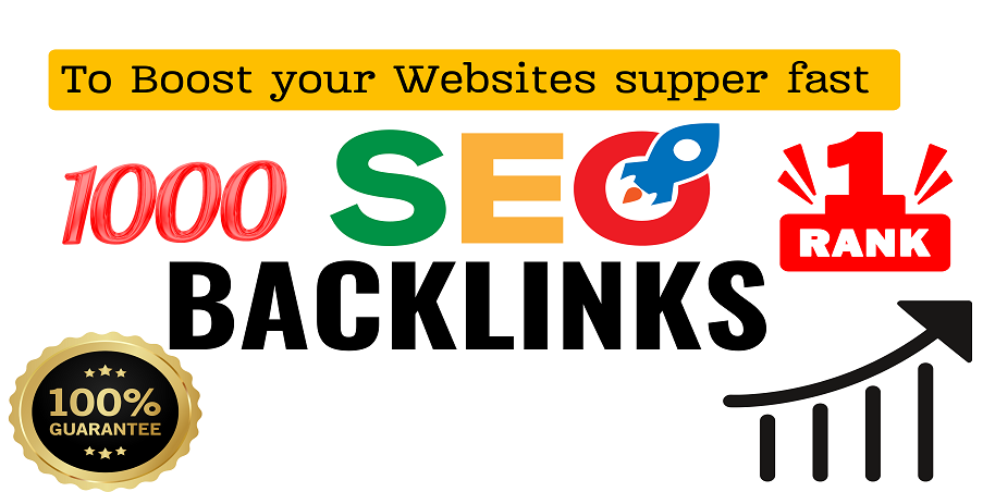 Build 1000 Powerful Mix Backlinks for Safe SEO & Higher Google Rankings