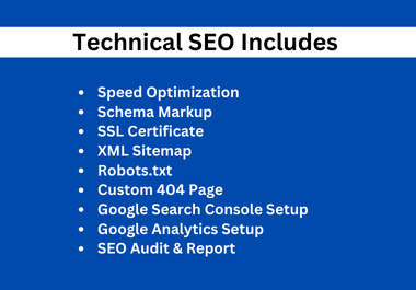 I will do On page and Technical SEO optimizations for your website