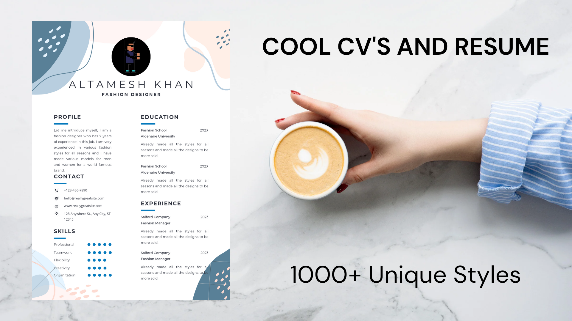 I Will Help You To Get The Dream Job Of Yours By Creating Best CV And Resume And Letter Ever Created