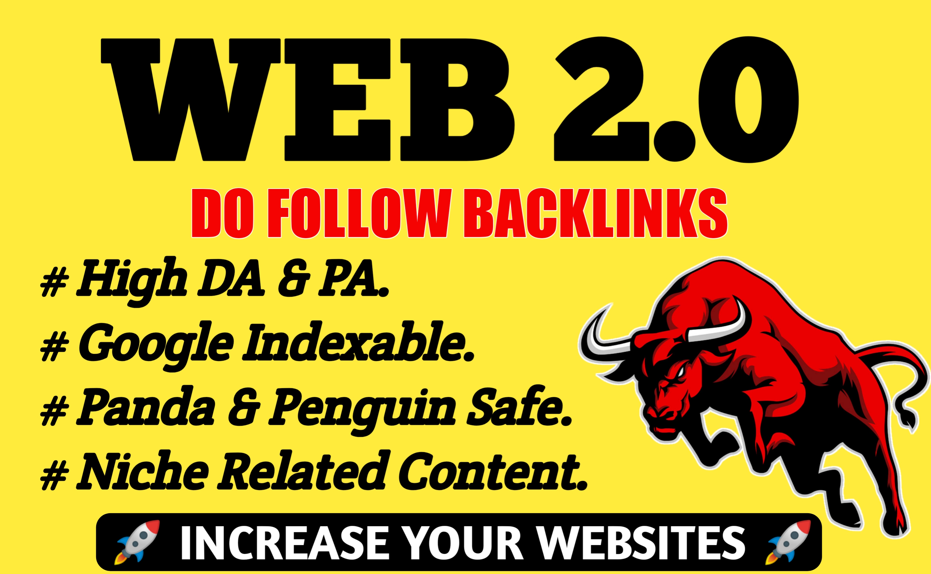 Get 2024 updated 60 Web2.0 Contextual Dofollow SEO Backlinks