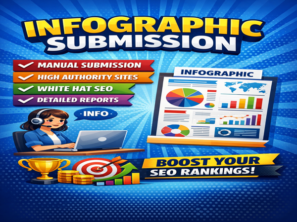 I will manually submit your infographic or image to 5...