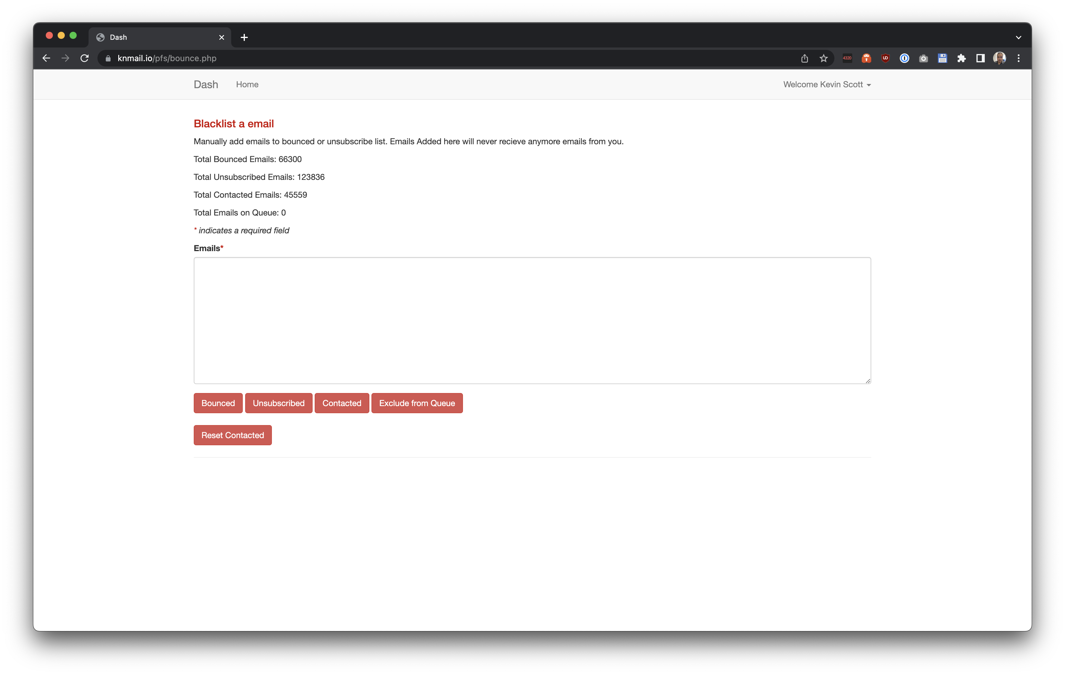 20000 e-mails for Hong Kong, UK, USA and Middle East