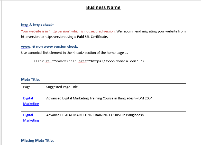 I will provide perfect website SEO audit and competitors analysis