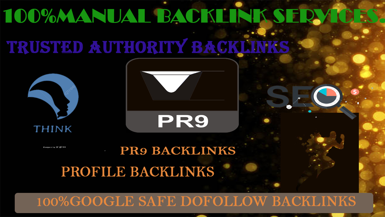 I Will Create 100 PR9, Profile Creation Backlinks.