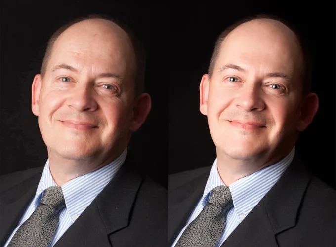 I will do high end portrait retouching, photo editing