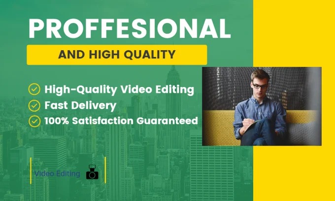 I will make all types of video editing, professional and super fast