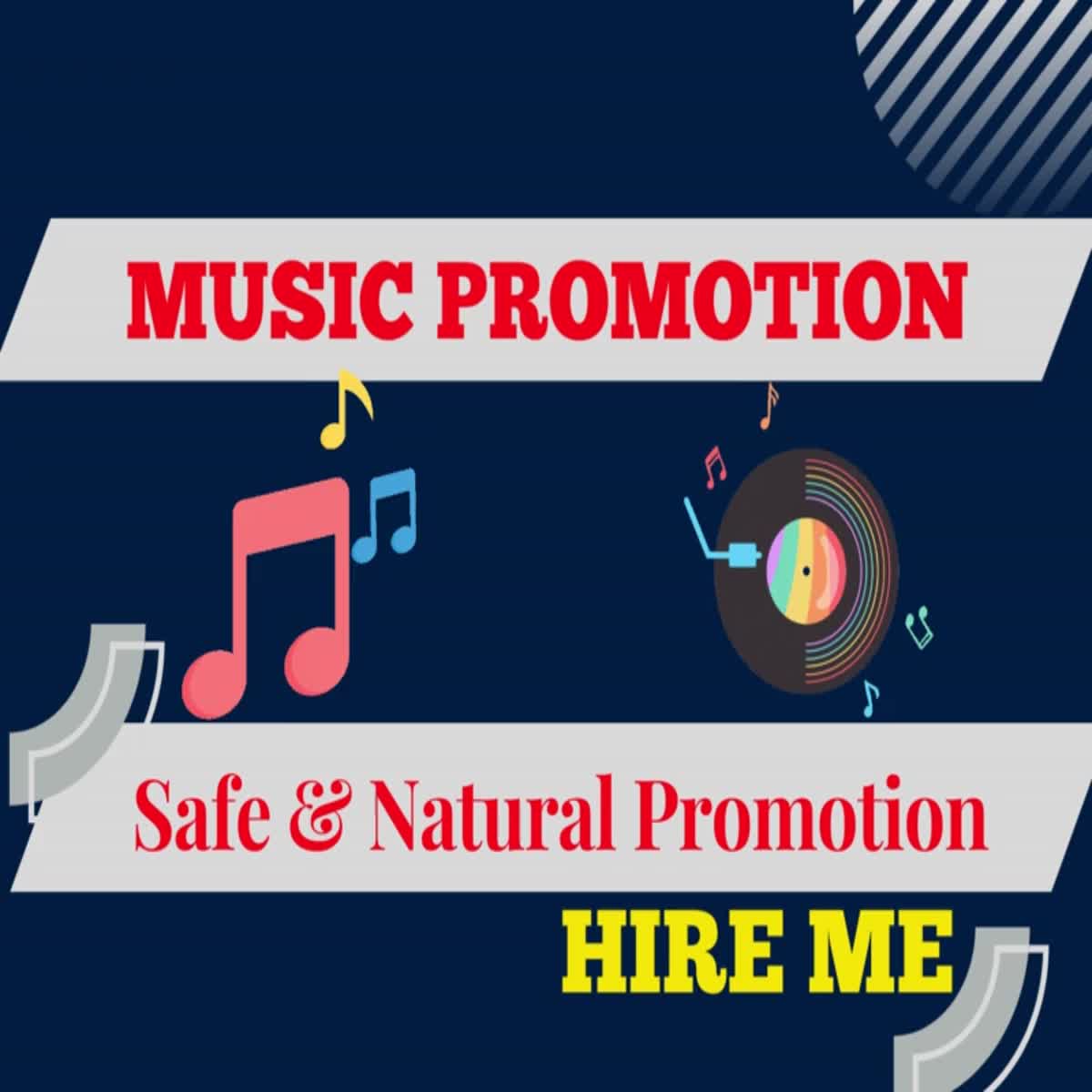 I will provide you with full professional music promotion 24hours