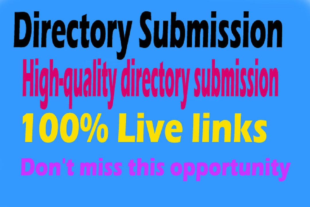  I will work on manual submission of 50 Dofollow backlink directories