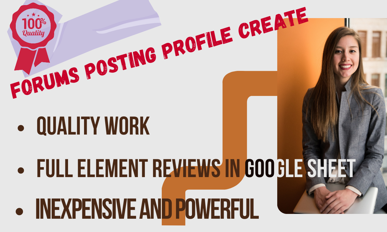  I will build 60 manual unique forum posting on high authority SEO forum posting backlinks 