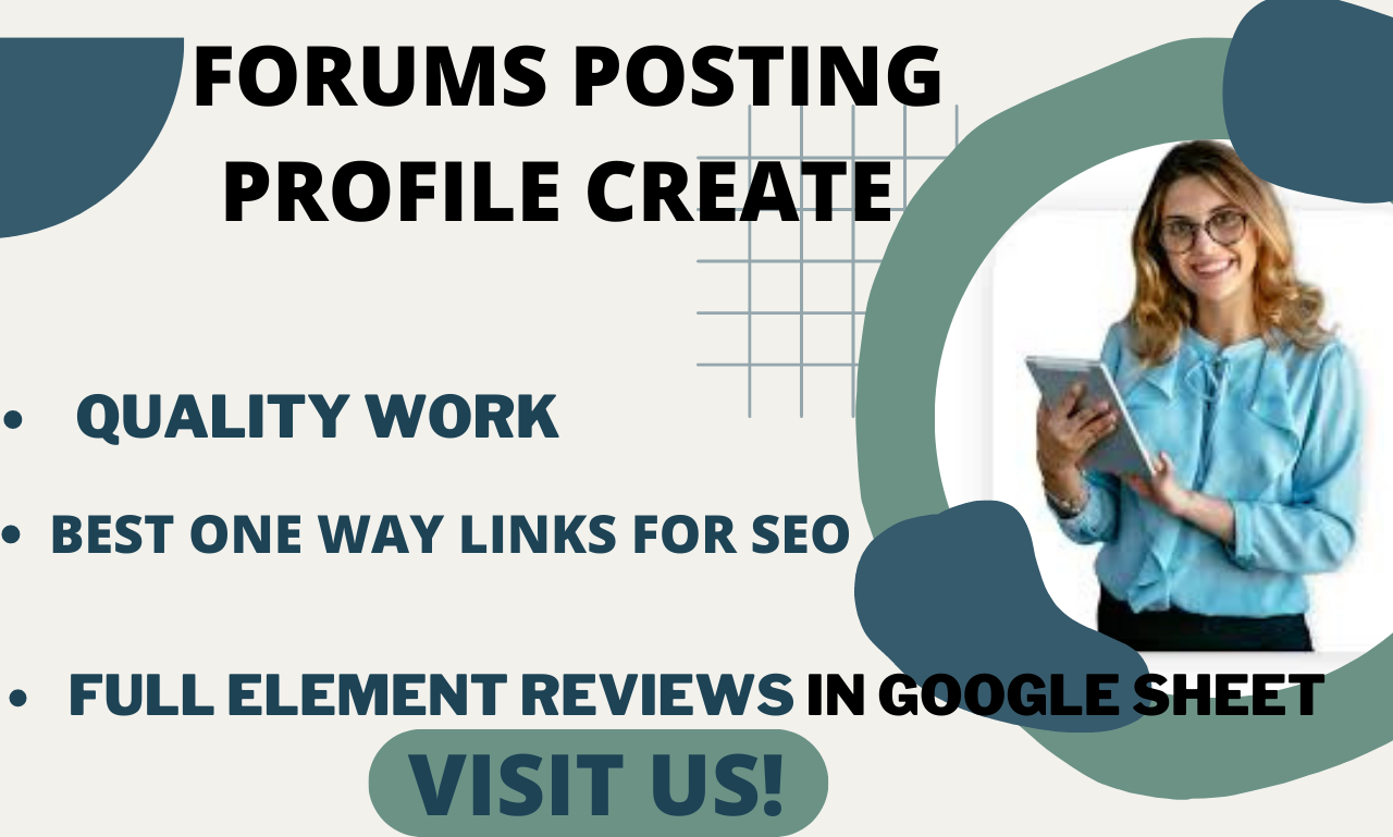  I will build 60 manual unique forum posting on high authority SEO forum posting backlinks 