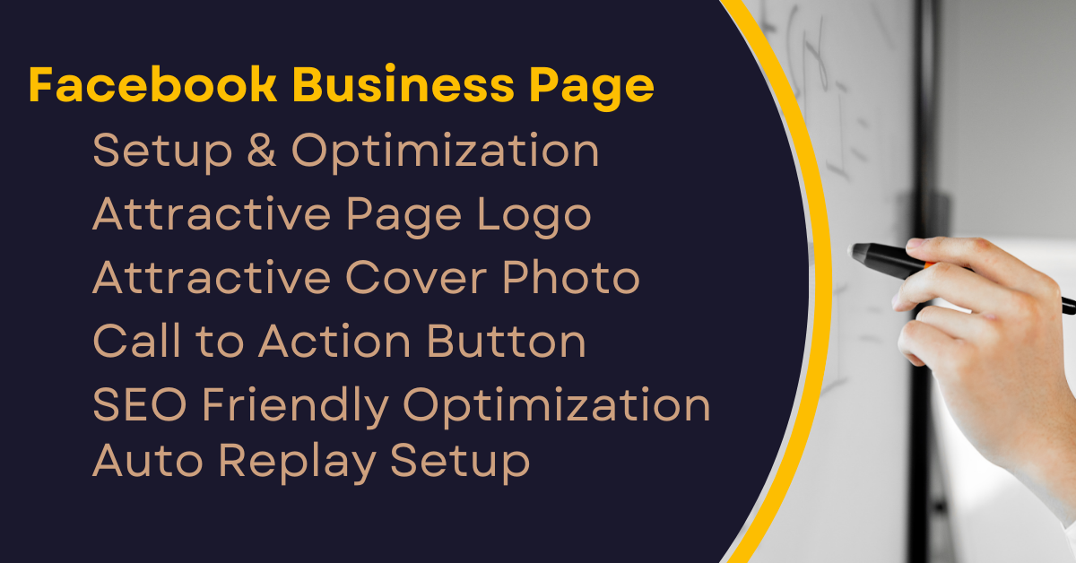 I will create fb Business Page and Social Media