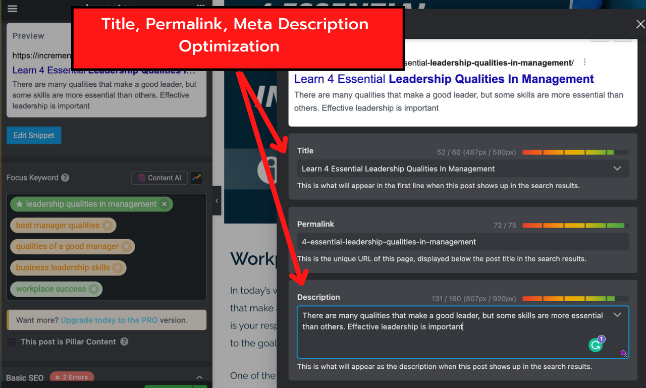 5 pages Wordpress Onsite SEO optimization for better ranking