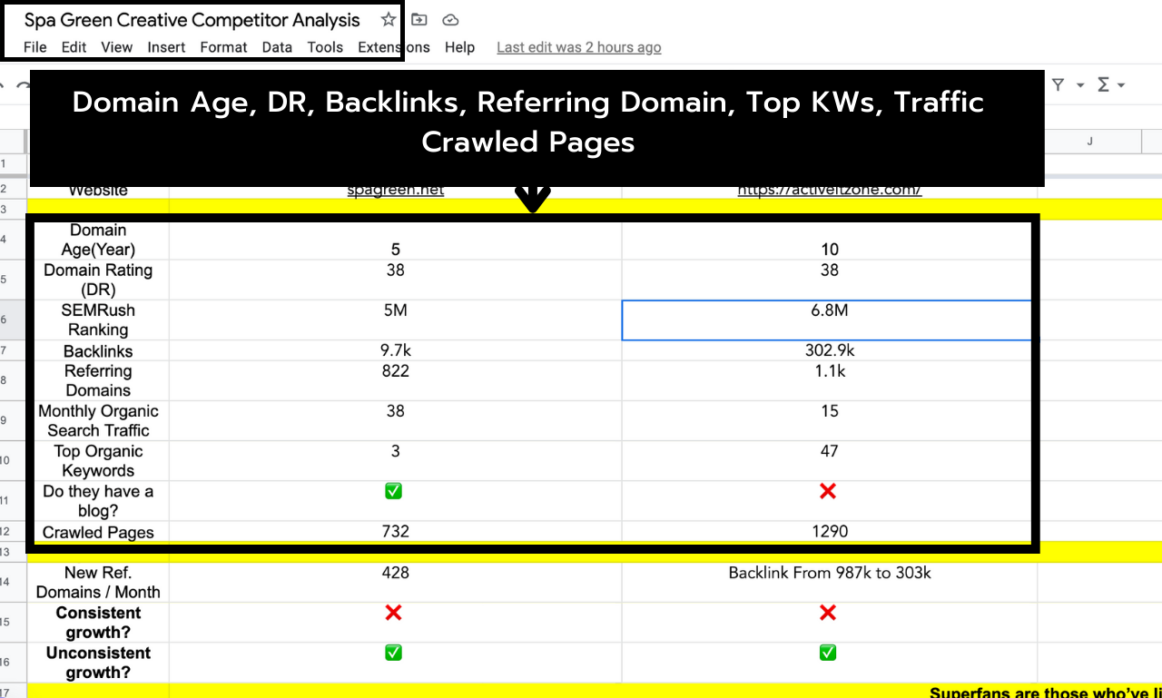 5 Competitors' Backlinks, Content Gap, Anchor Texts, Keyword, Ad Placement,SEO Strategies Analysis 