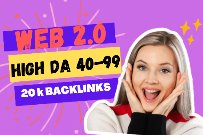 I will do web 2.0 Manually Seo Backlinks do follow