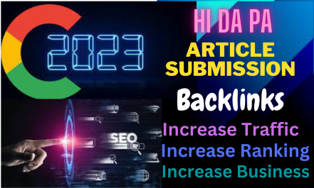  I will do 50 article submission high quality unique contextual dofollow backlinks