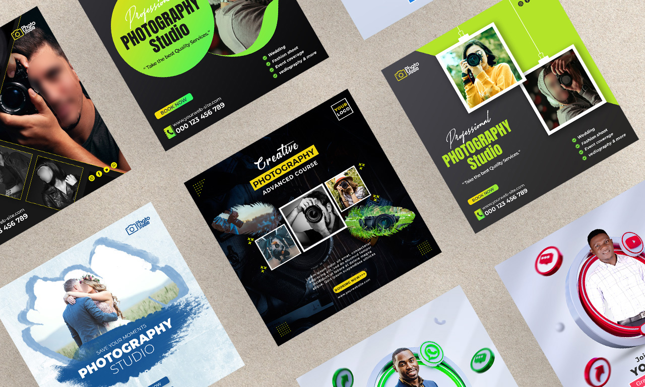 I will design social media posts.