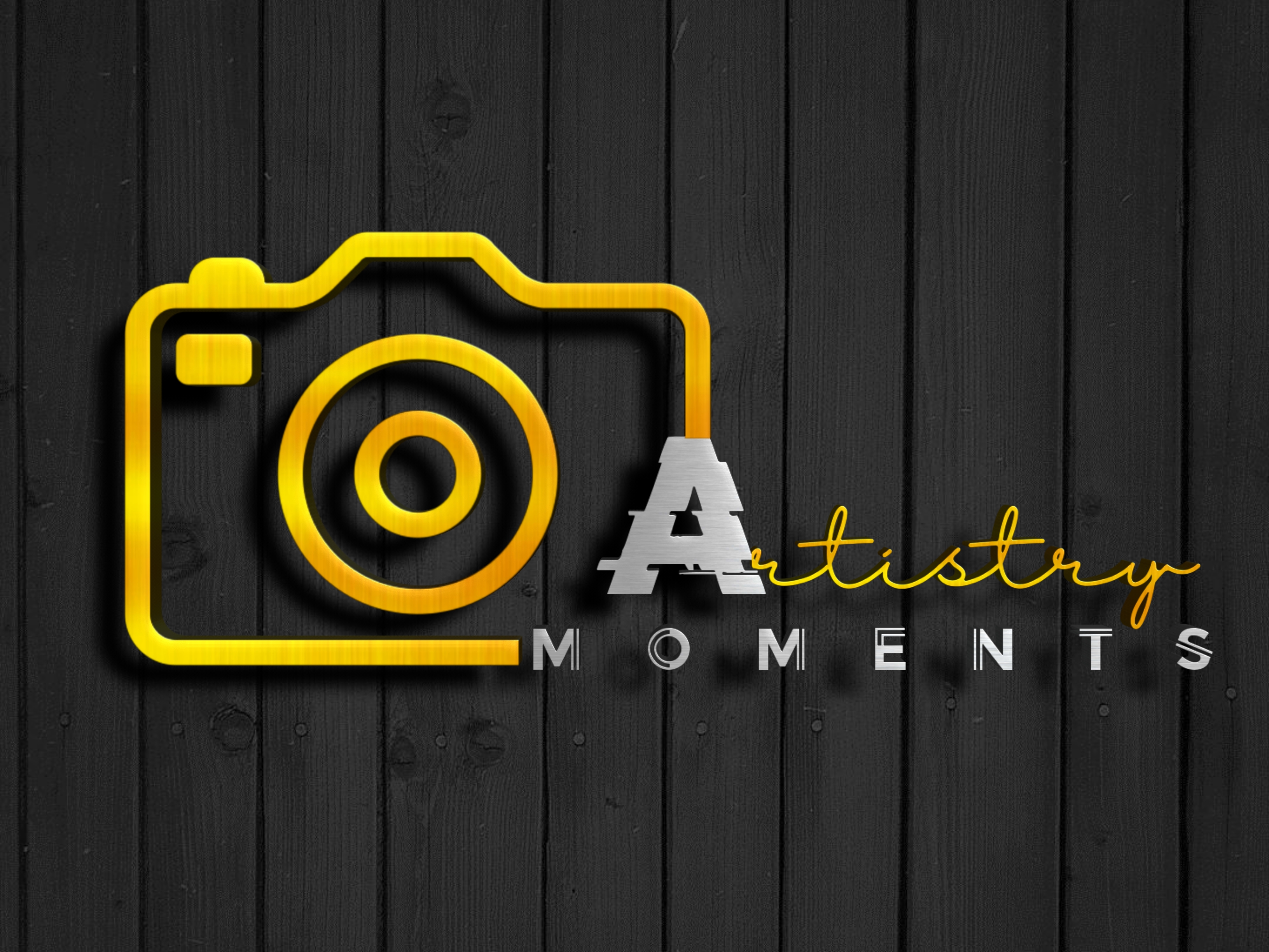 I will create modern realistic typography & logos for you