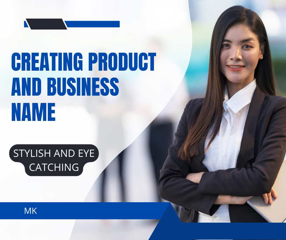 I will give unique and creative brand name ideas and ...