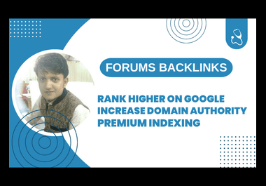 1000 Forum Backlinks, And Premium Indexing