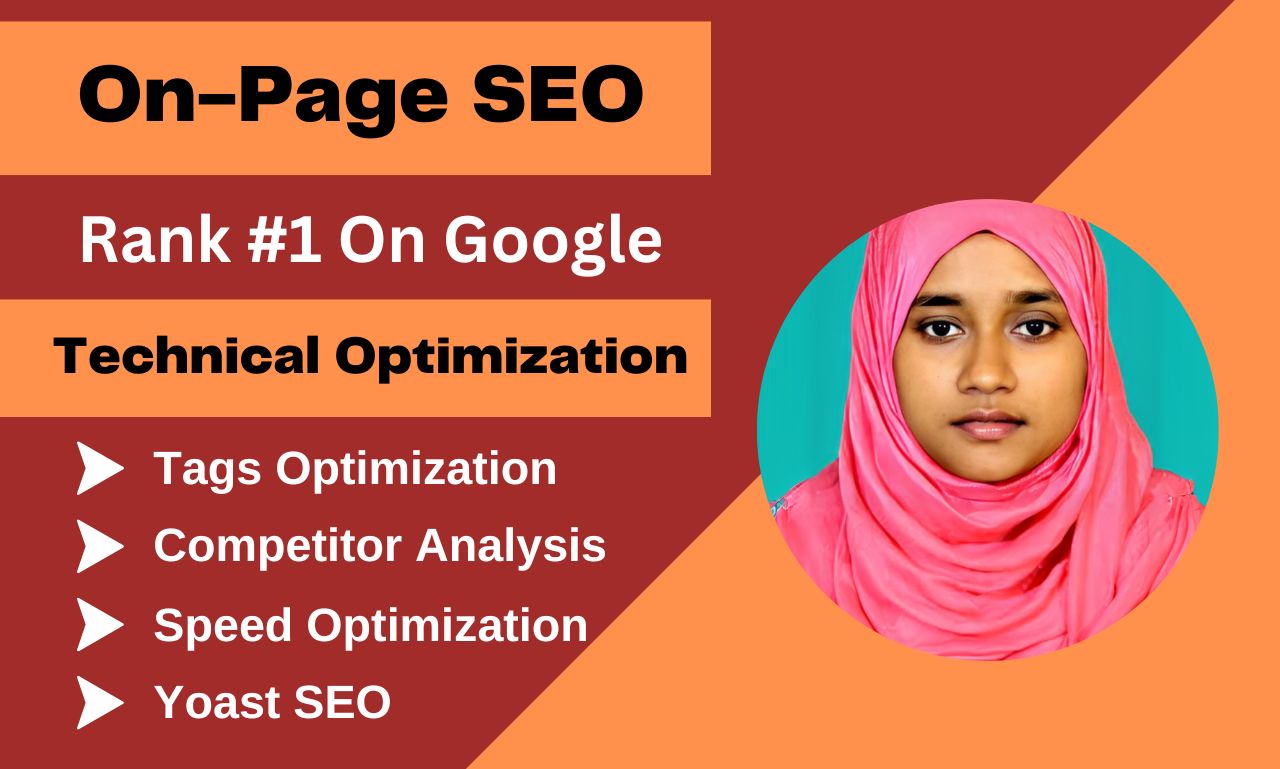 I will do on page and technical SEO and website optimization
