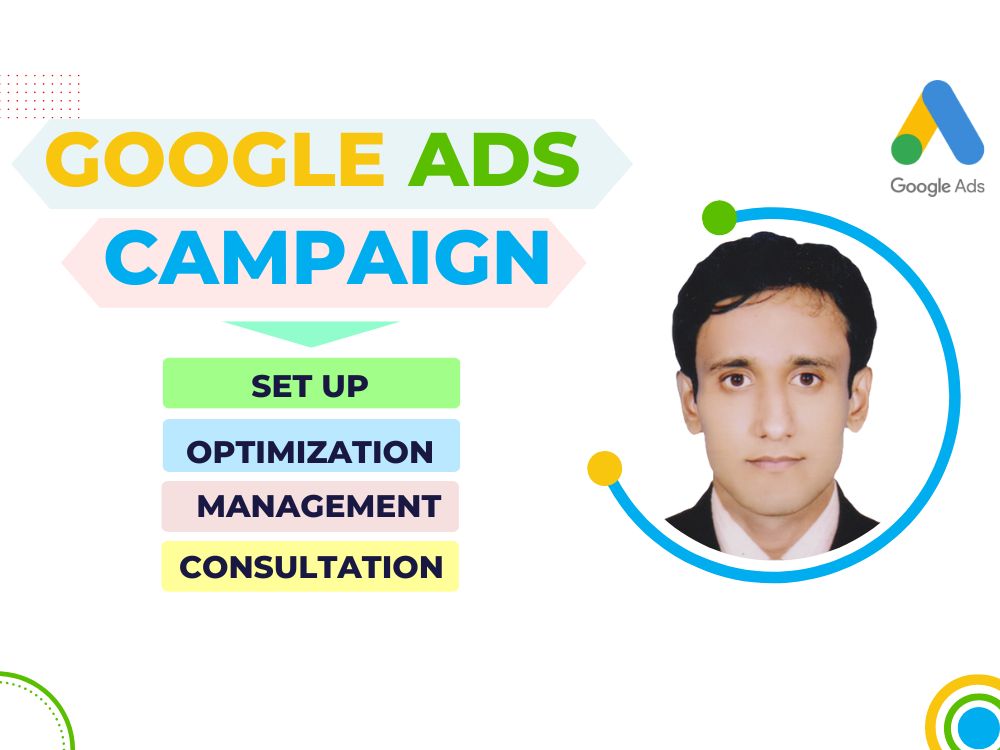 I will setup and manage effective google ads AdWords ...