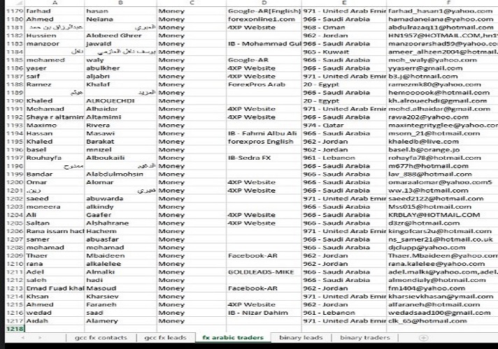 I will generate fresh hot leads to grow your b2b email list building of targeted country