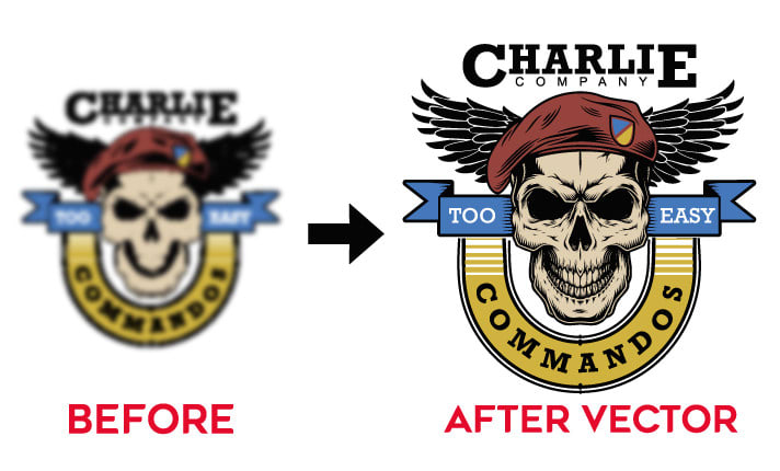 I will do high quality vector tracing restore image high resolution within 1 hour