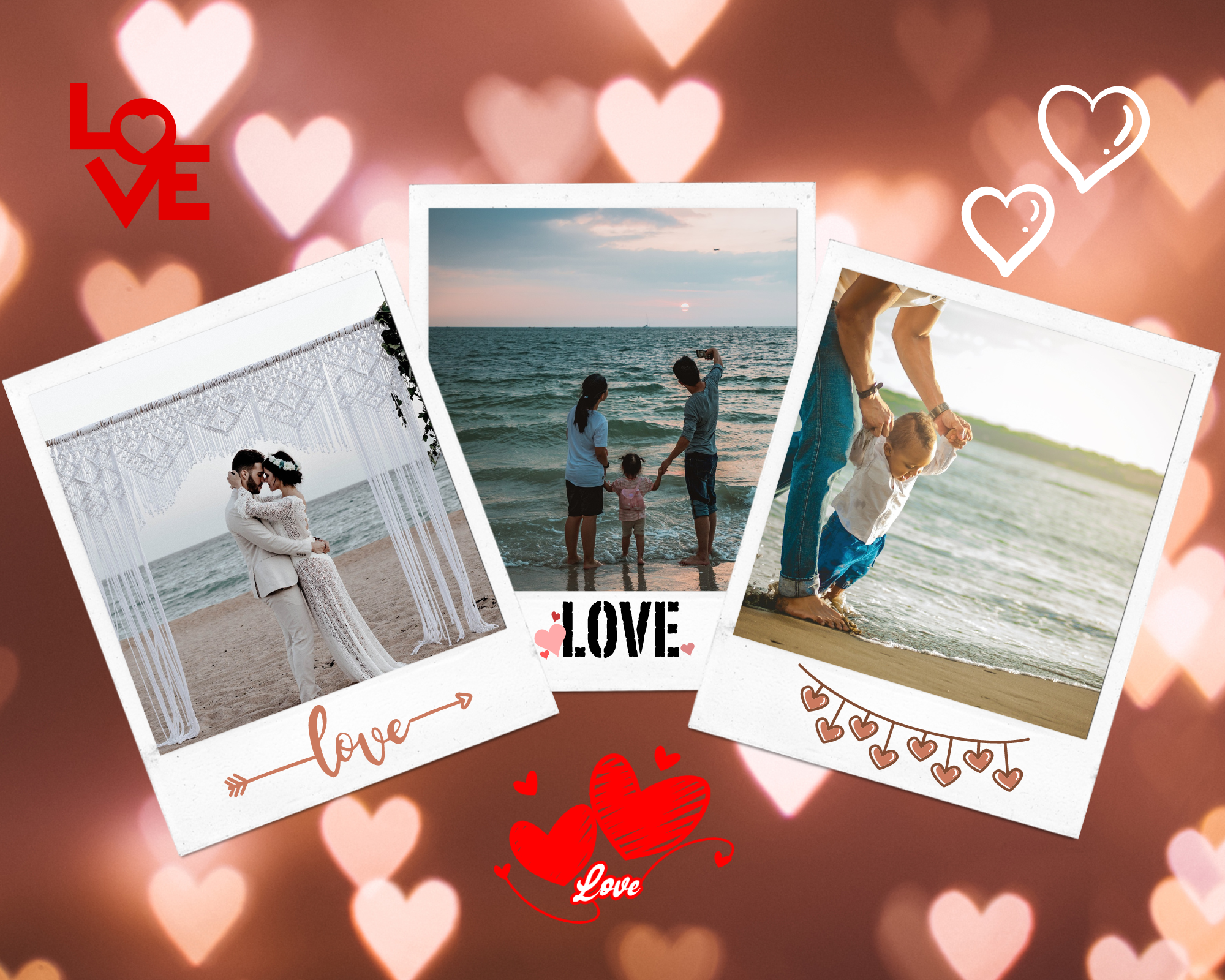 I will make a couple photo montage for you