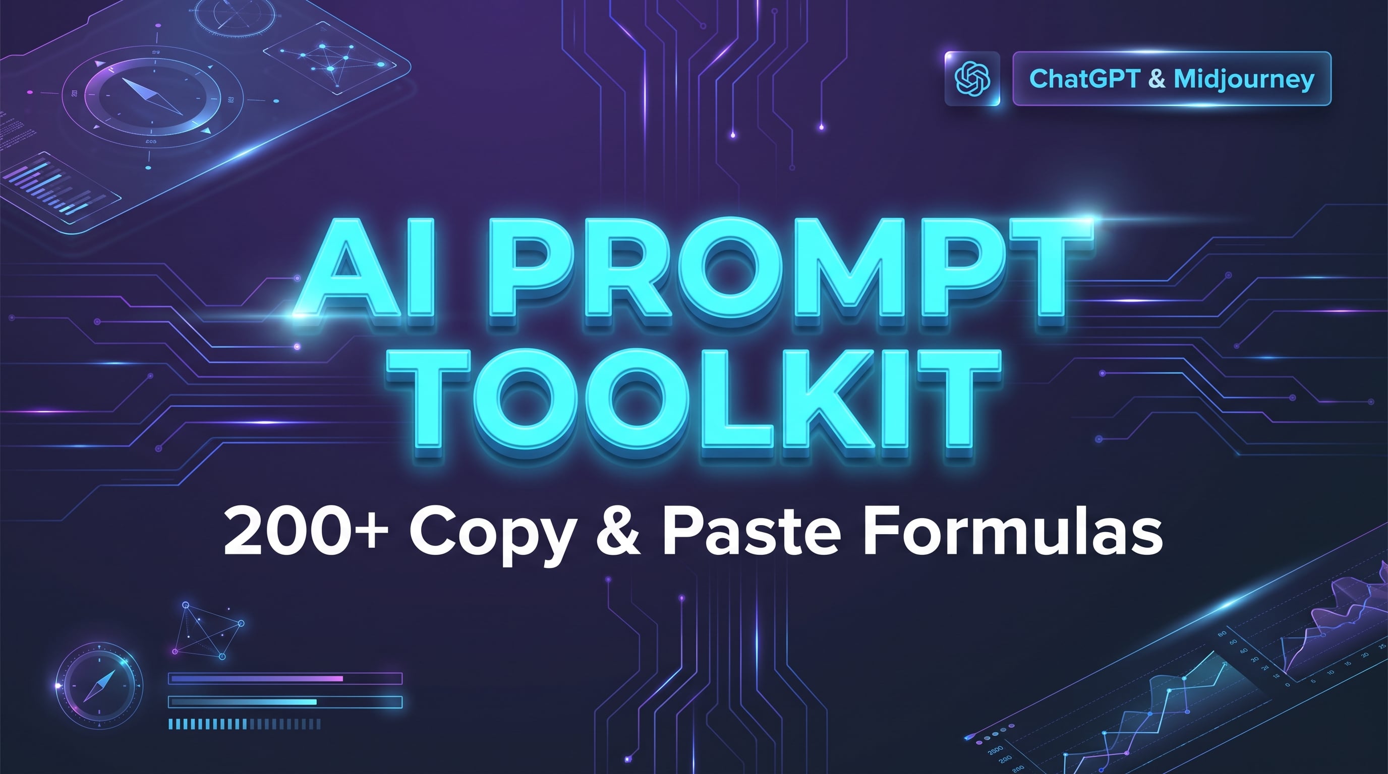 I will provide 200 premium copy and paste prompts for chatgpt and midjourney