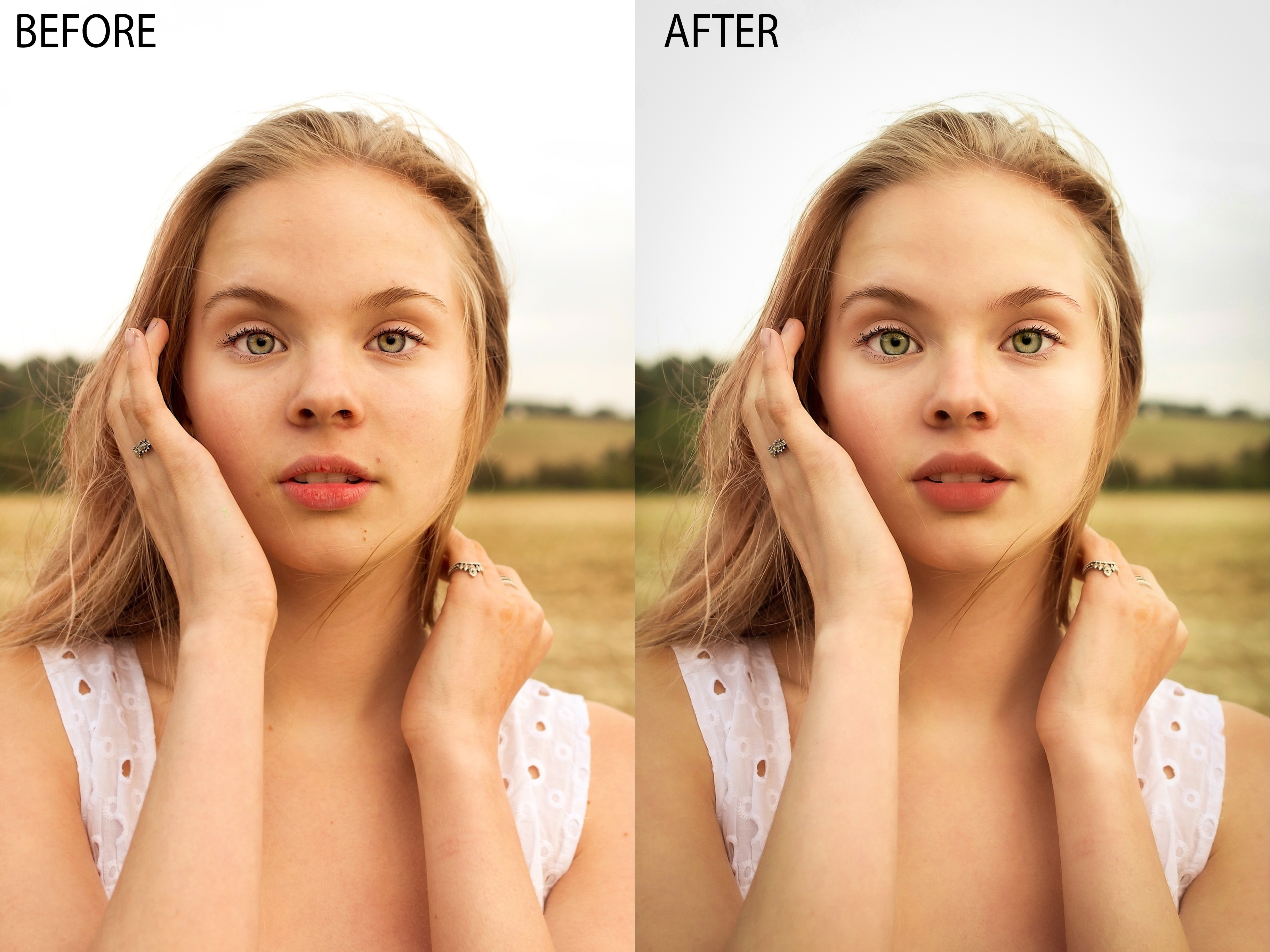 I will retouch your photos in a completely beautiful and natural way