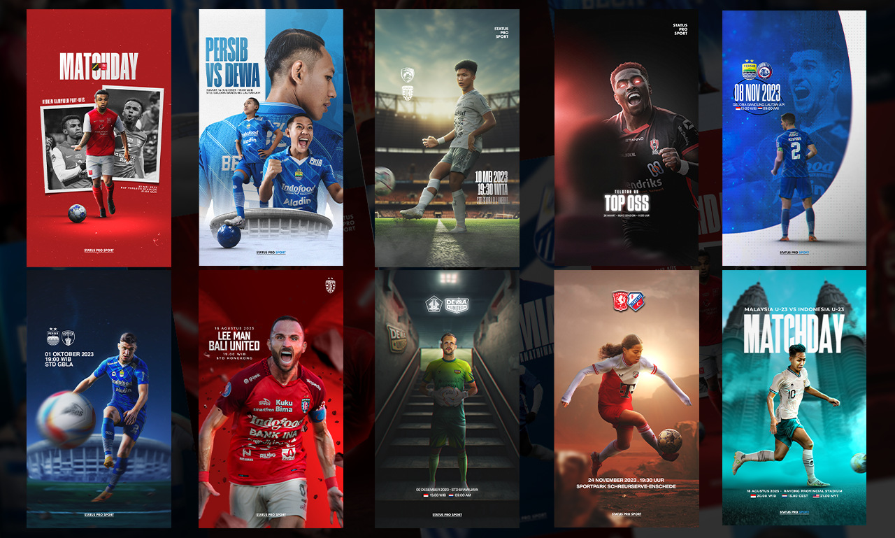 I will create Sport Design poster for Matchday,Gameday ,etc