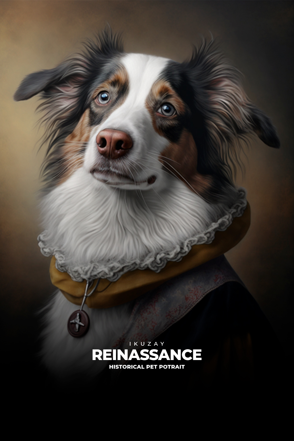 I will turn your pet into a renaissance masterpiece unique portrait