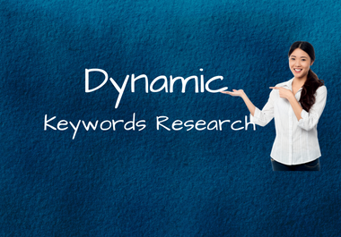 I will do dynamic keyword research and competitor analysis for SEO 