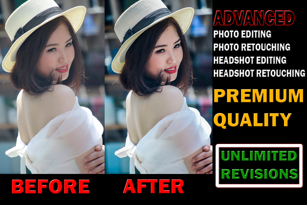 I can do bulk photo image editing retouching, colour correction