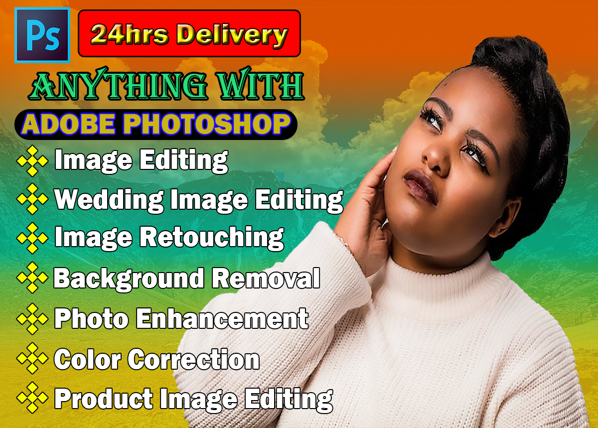 I will do Photo image editing, retouching and headshot editing retouching 