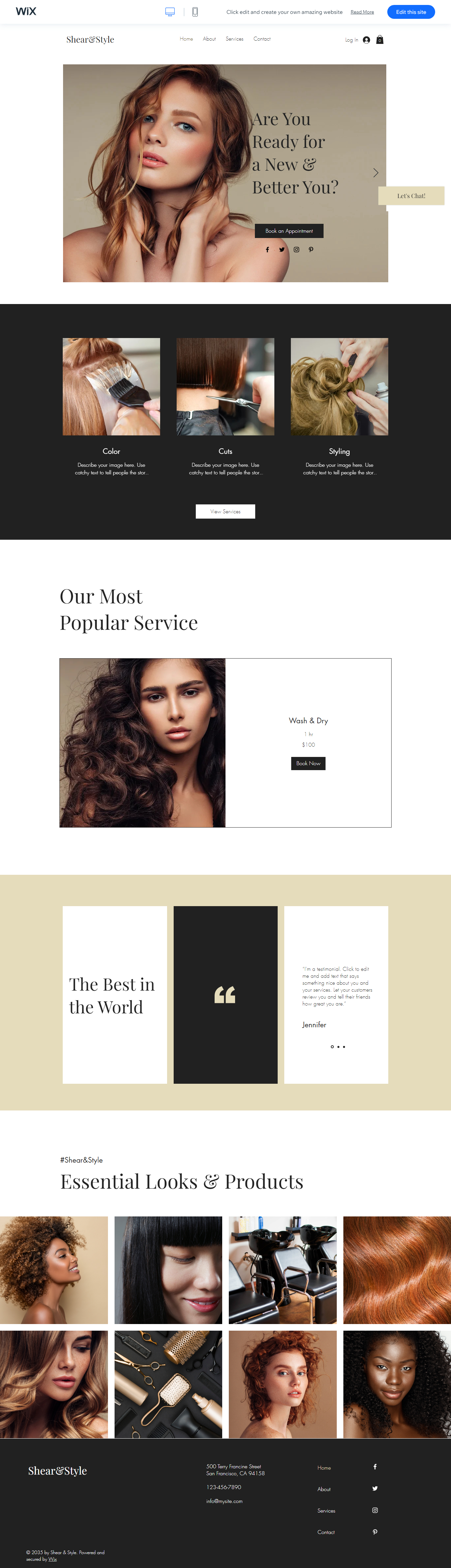 I Can Design, Develop Wix Website, Fully Responsive Website