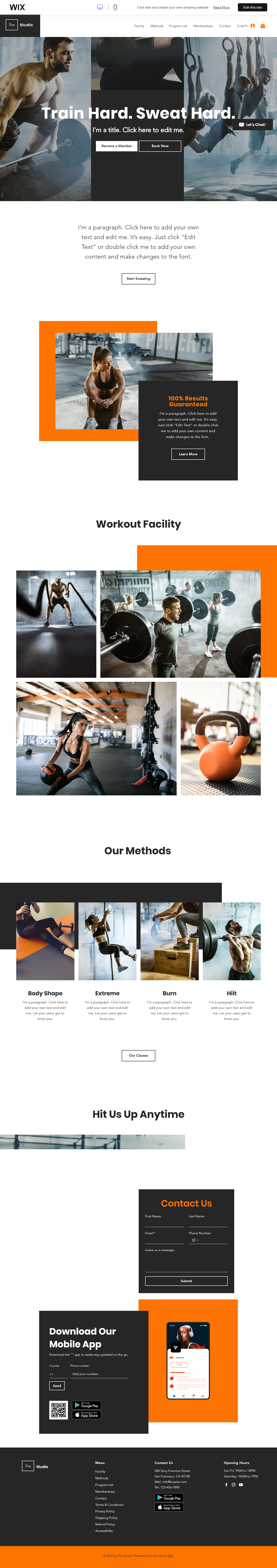 Design & develop Wix website with free Wix hosting plan 