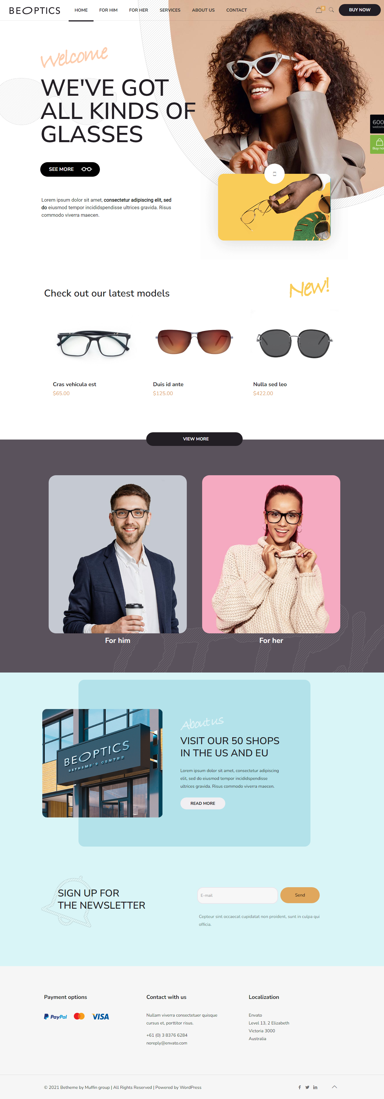Modern & Professional Wix One Page Website Design & Development