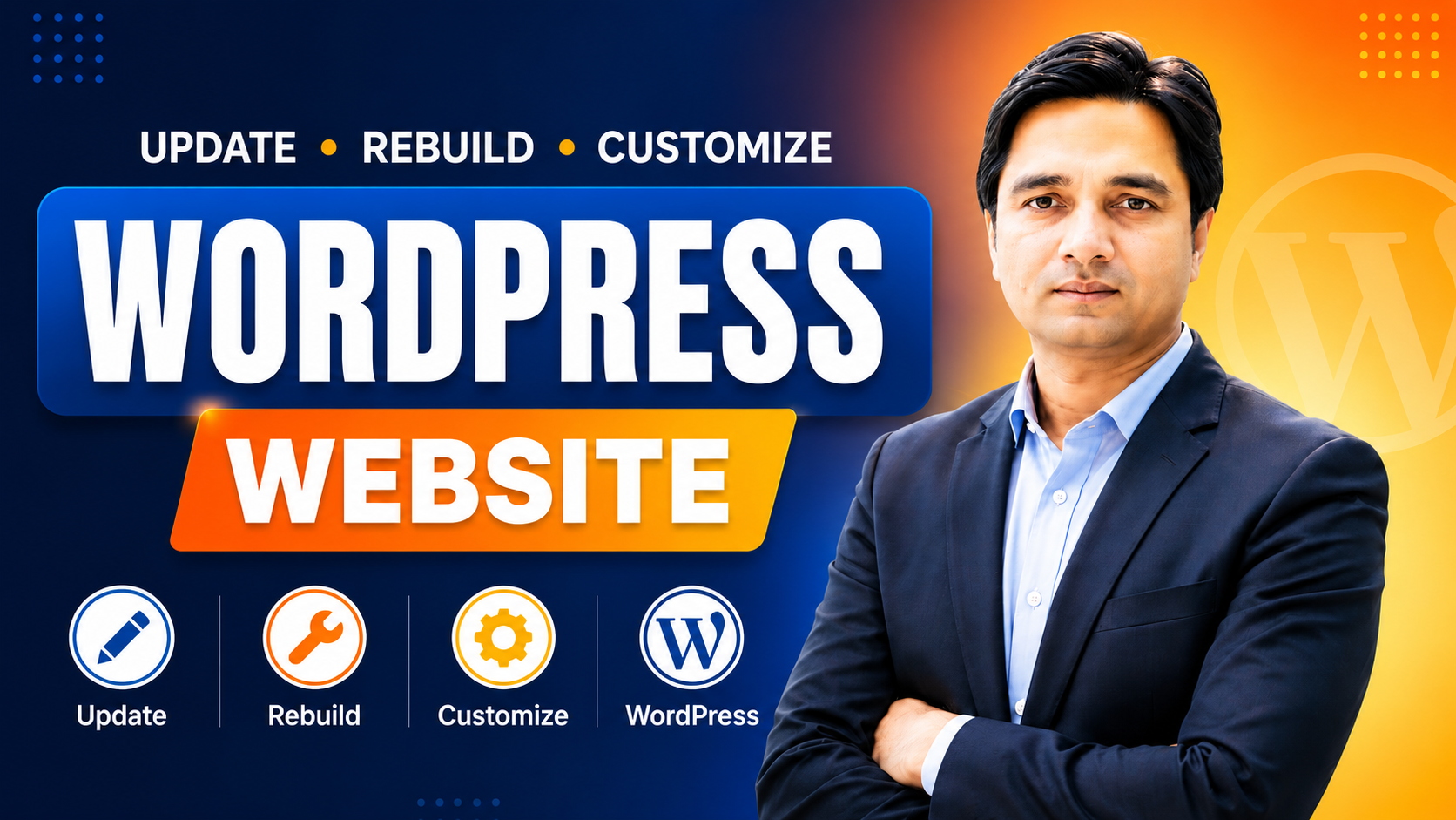 I Can Design, Develop Wordpress Website, Fully Responsive Website 