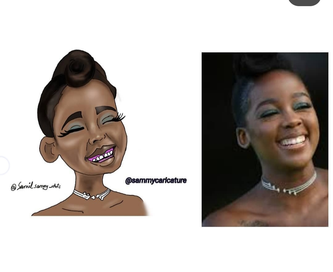 I will draw a digital toon of you in caricature style (Drawn by hand by me)