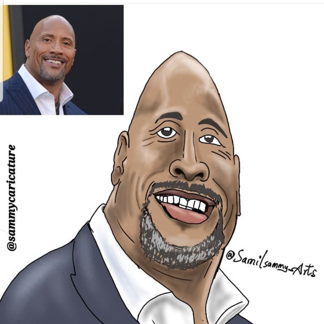 I will draw a digital toon of you in caricature style (Drawn by hand by me)