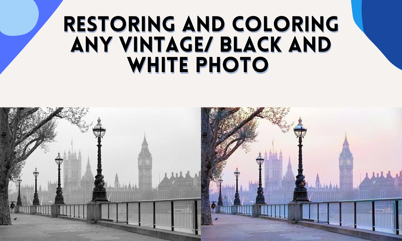 Coloring and Restoring Any Vintage/Black and White Photos for $5 ...